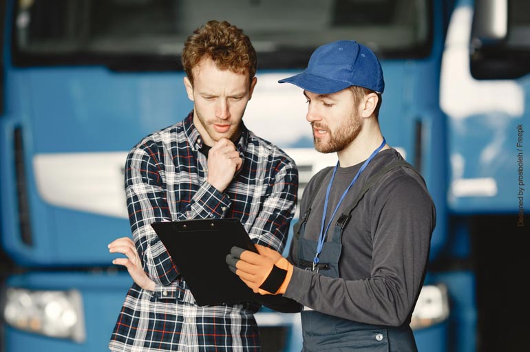 Checklist de segurança para transportadoras: itens que agregam valor (roda, para-choque, lanternas)